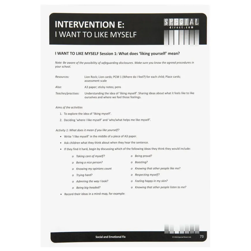 Social & Emotional Needs Intervention Kit