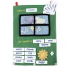Soft Fabric Weather Wall Chart with Motifs W36 x L55cm