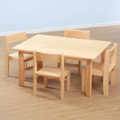 Solid Beech Rectangular Tables L96cm