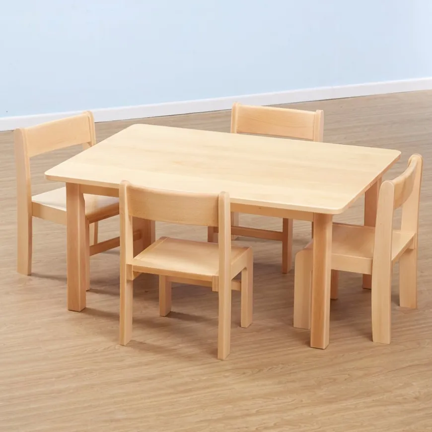 Solid Beech Rectangular Tables L96cm