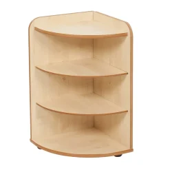 Solway Early Years 3 Shelf Corner Storage Unit