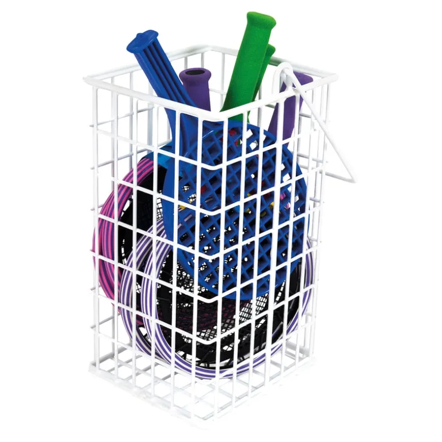 Sports Storage Wire Basket H38 x W18.5 x D18.5cm