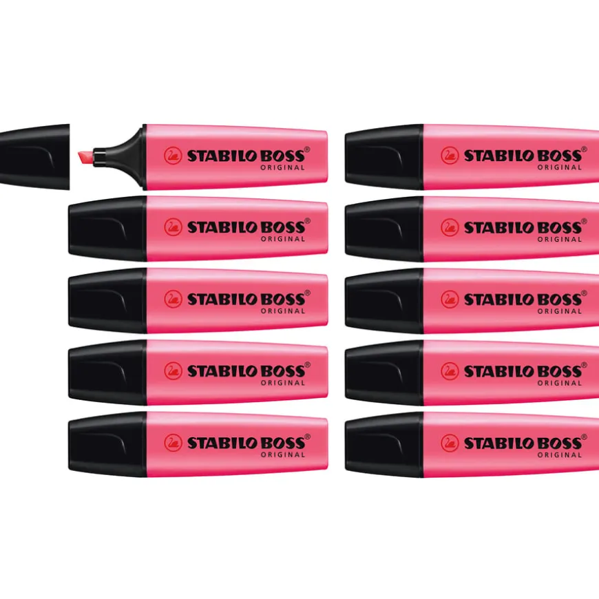 STABILO Chisel Tip Highlighters 10pk