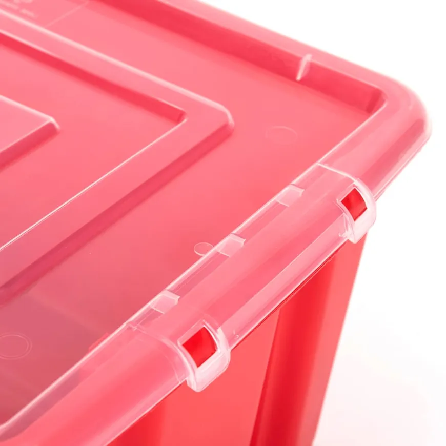 Stack and Store Plastic Storage Box Lid