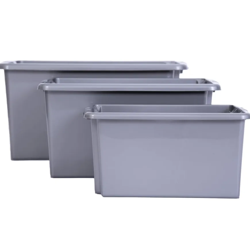 Stack and Store Plastic Storage Boxes