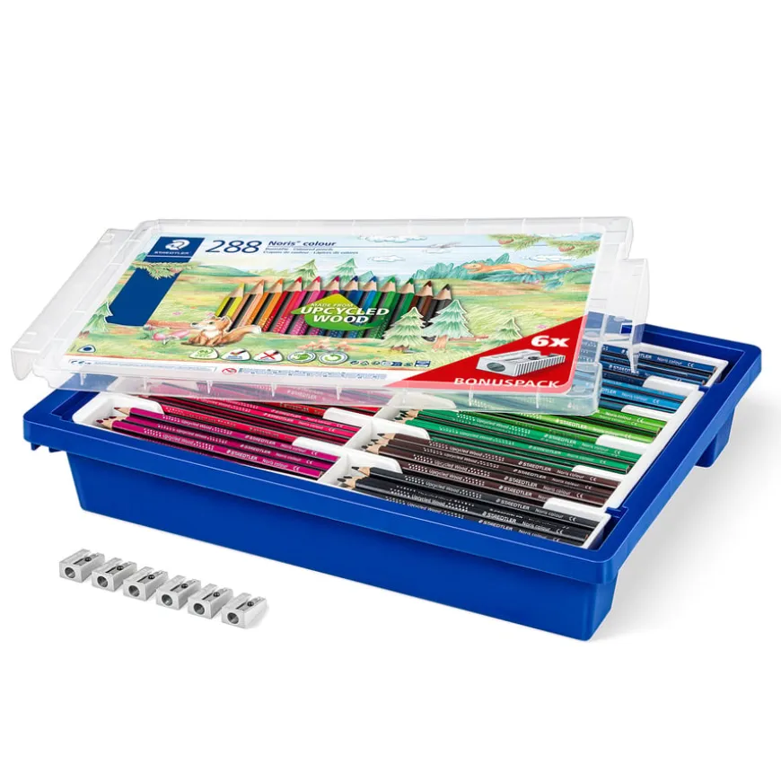 STAEDTLER Noris Triangular Colouring Pencils Assorted
