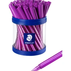 STAEDTLER Purple Ballpoint Pens 40pk