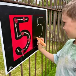Start Big, Stay Big Numbers Chalkboards