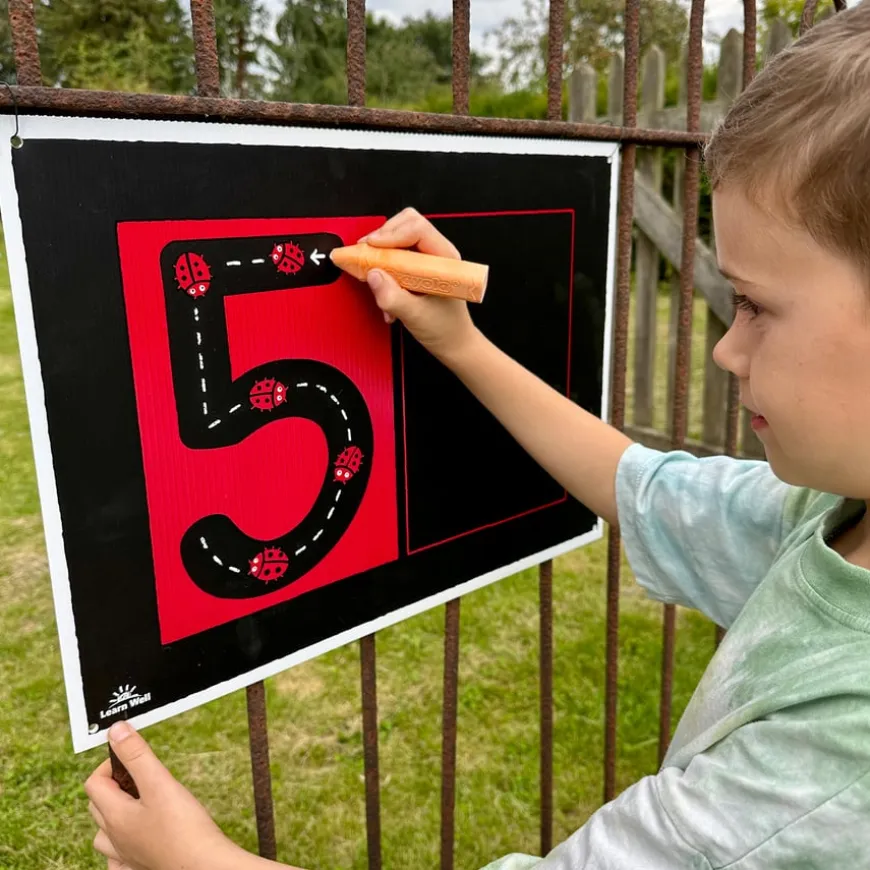 Start Big, Stay Big Numbers Chalkboards