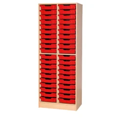 Static Double Tray Storage Unit 40 Trays