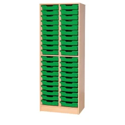 Static Double Tray Storage Unit 40 Trays