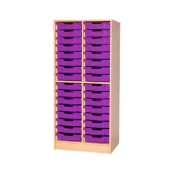 Static Double Tray Storage Unit 32 Trays
