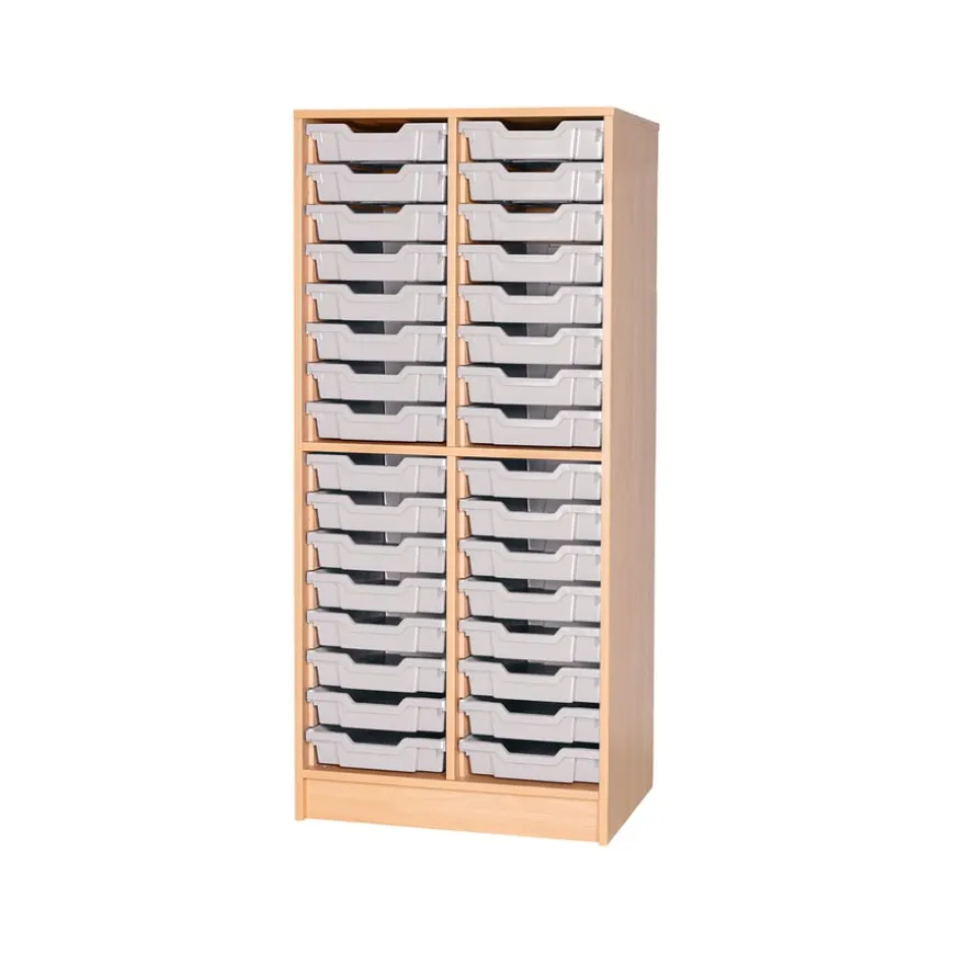 Static Double Tray Storage Unit 32 Trays
