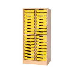 Static Double Tray Storage Unit 32 Trays
