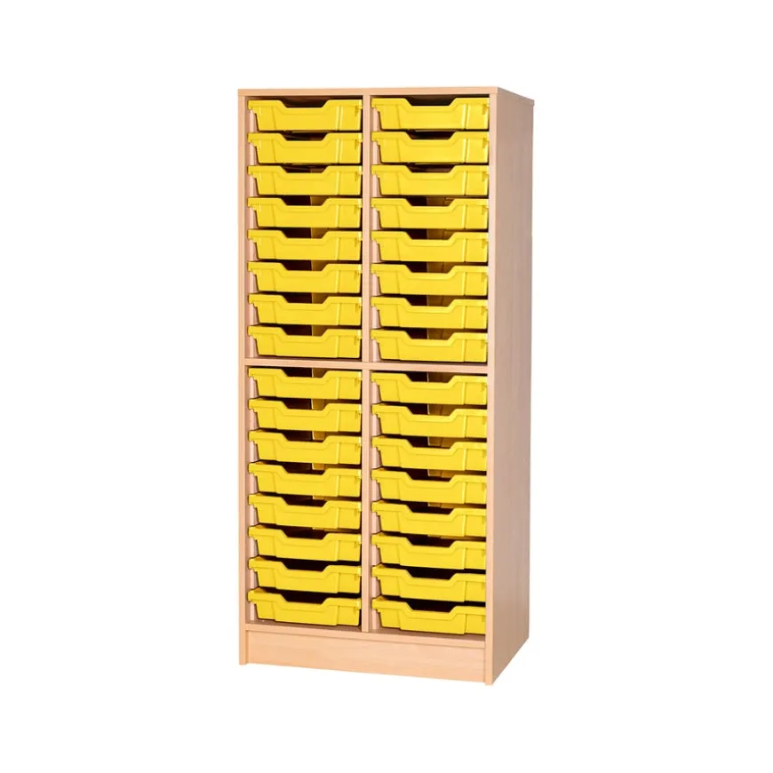 Static Double Tray Storage Unit 32 Trays
