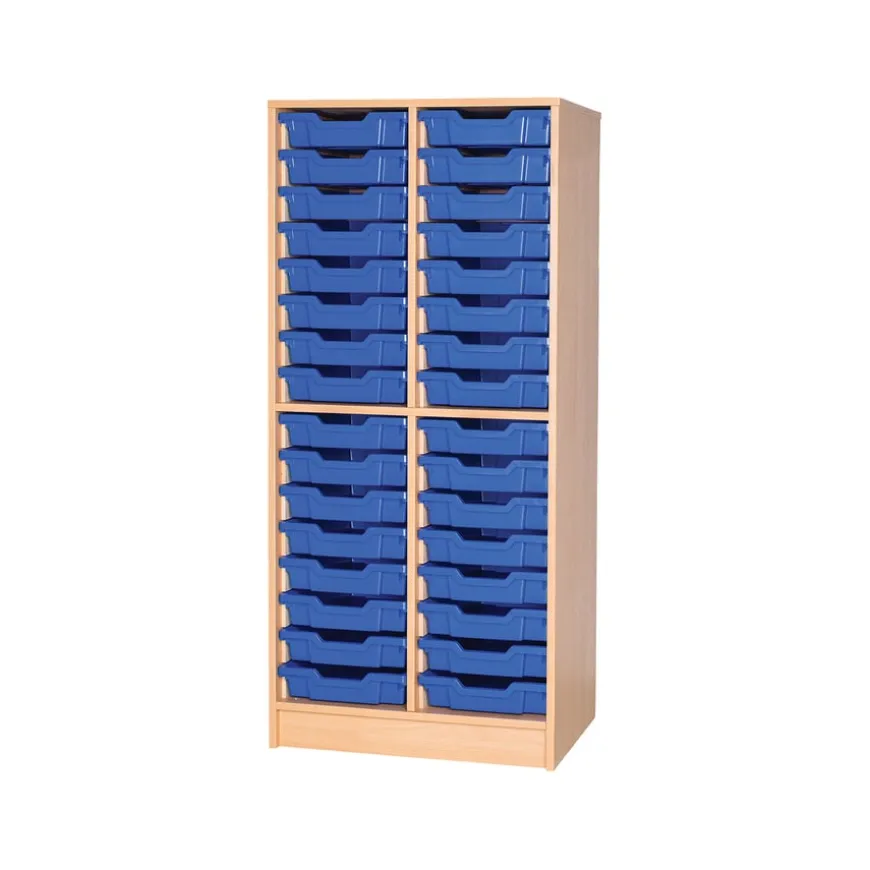 Static Double Tray Storage Unit 32 Trays