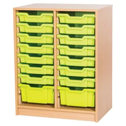 Static Double Tray Unit H754mm