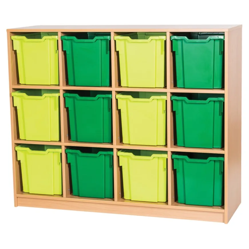 Static 12 Jumbo Tray Storage Unit