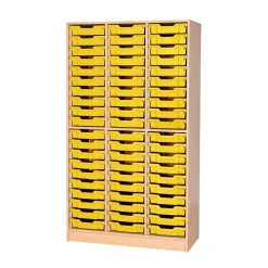 Static Triple Tray Storage Unit 60 Trays
