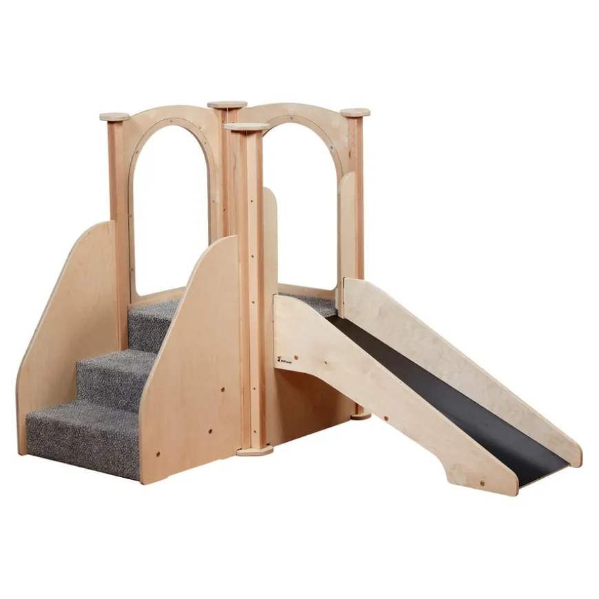 Step 'n' Slide Kinder Gym with Roof