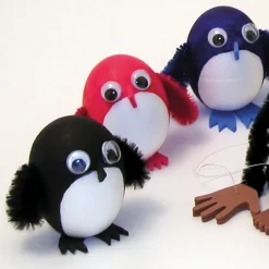 Stick On Jumbo Wiggly Eyes Black 100pk