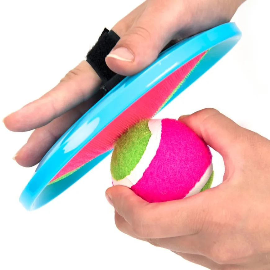 Sticky Catch Mitts and Ball Single