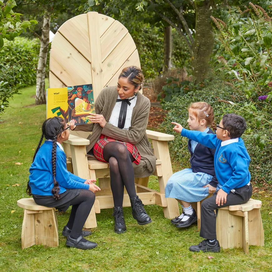 Storytellers' Wooden Stools 6pk