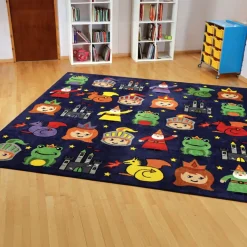 Storytelling Square Placement Carpet