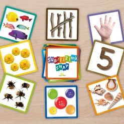 Subitizing Snap Maths Card Game