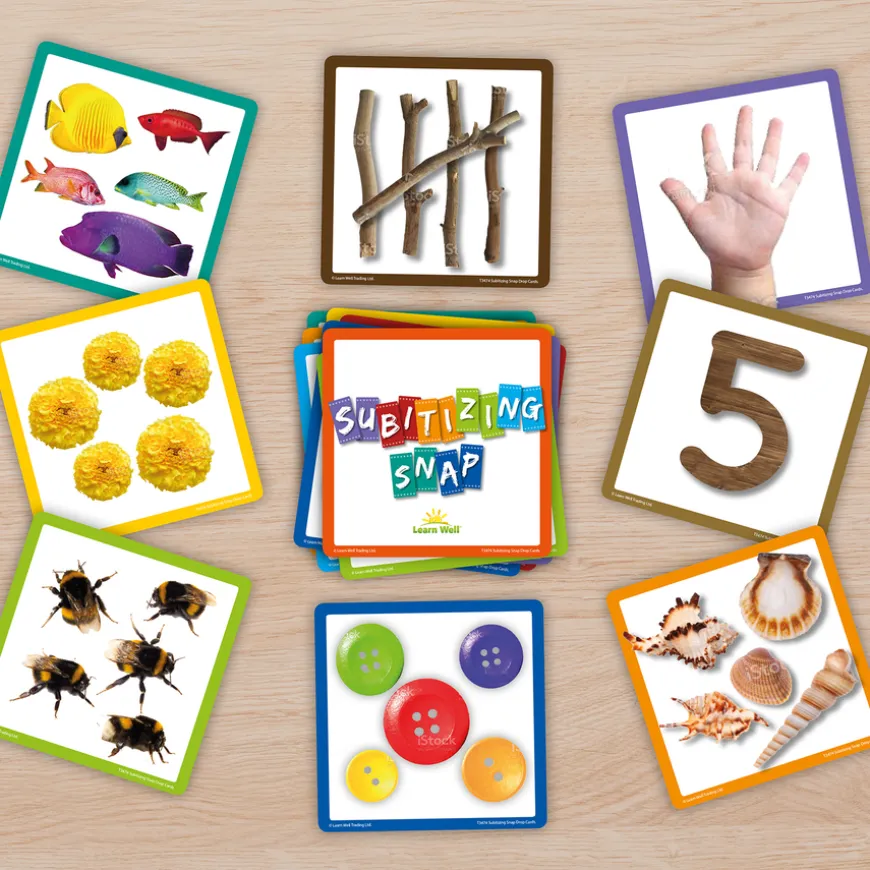 Subitizing Snap Maths Card Game