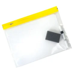 Superlight A4 Mini Whiteboard Zip Wallet Kit