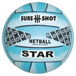 Sure Shot Star Netballs Blue Size 4