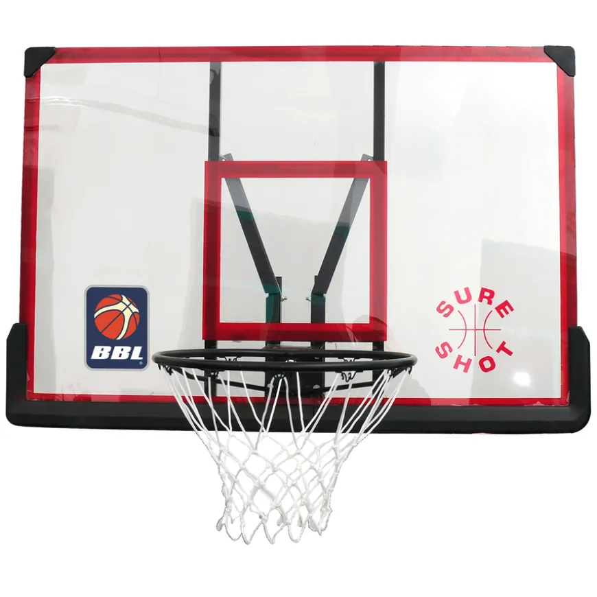 Sure Shot Wall Mounted Acrylic Basketball Hoop Ring