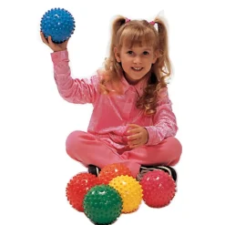 Tactile Knobbly Easy Grip Balls 6pk