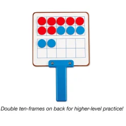 Ten Frame Magnetic Answer Boards & Counters 4pk