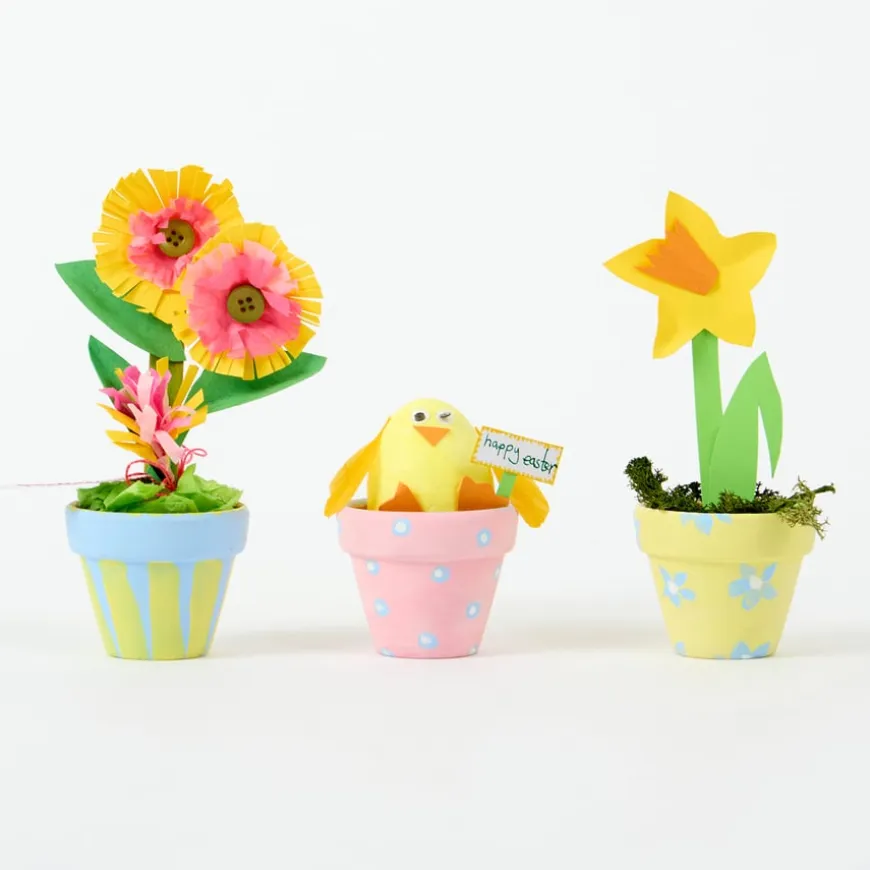 Terracotta Craft Flower Pots H45mm 40pk