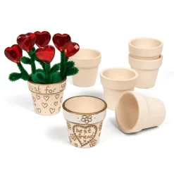 Terracotta Craft Flower Pots H45mm 40pk