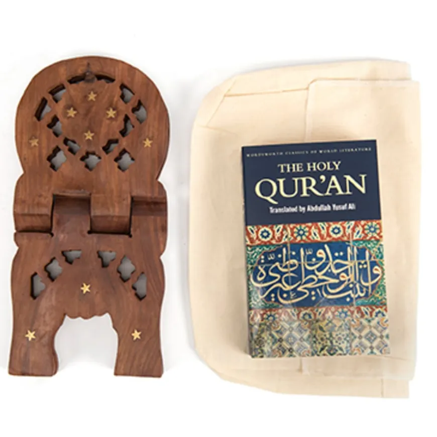 The Qur'an With Rack and Cover