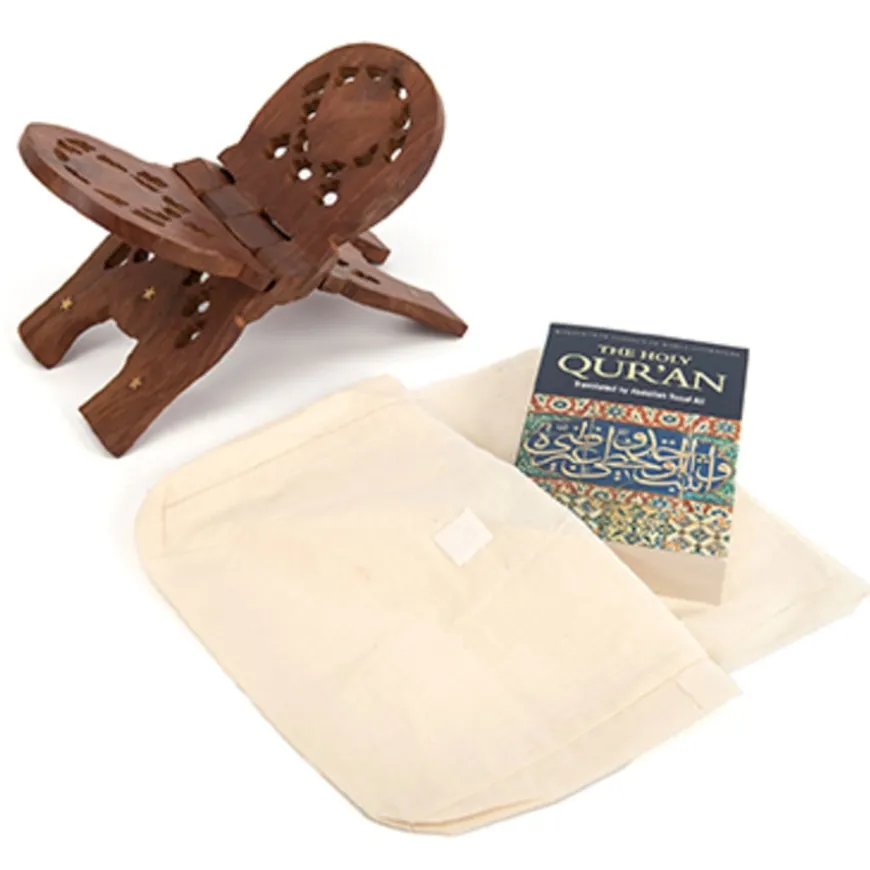 The Qur'an With Rack and Cover