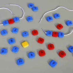 Threading Letter Beads Set