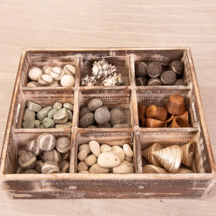 Tinker Tray with Natural Materials