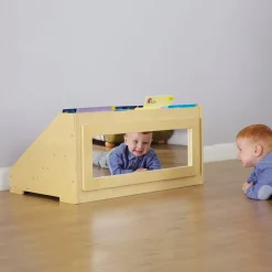 Toddler Bookcase Display Unit with Mirror H400mm