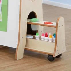 Toddler Easel with Storage Unit