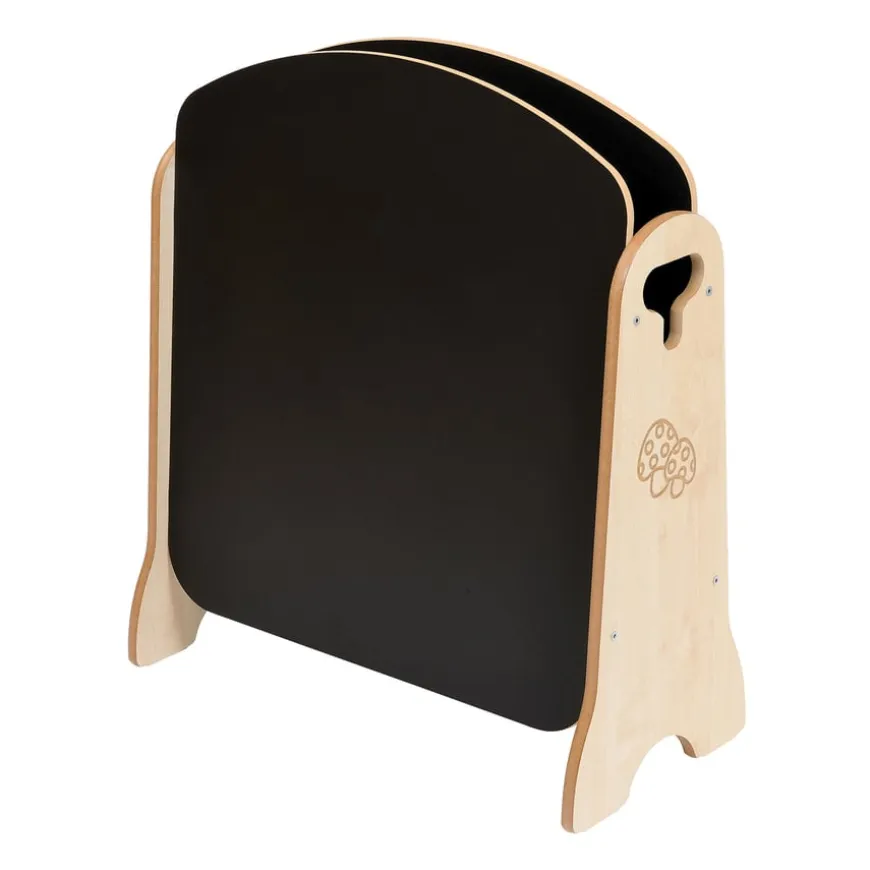 Toddler Mini Chalkboard and Whiteboard Easel