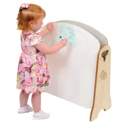Toddler Mini Chalkboard and Whiteboard Easel