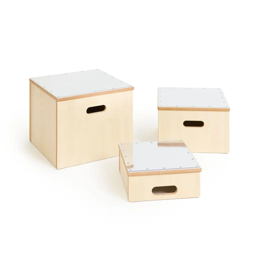 Toddler Mirrored Collection Nesting Units 3pc
