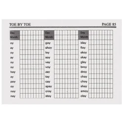 Toe by Toe Reading Manual for Teachers and Parents