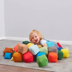 Tonal Shades Soft Building Blocks