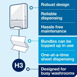 TORK® Advanced Soft Singlefold Hand Towels 2 Ply 15pk