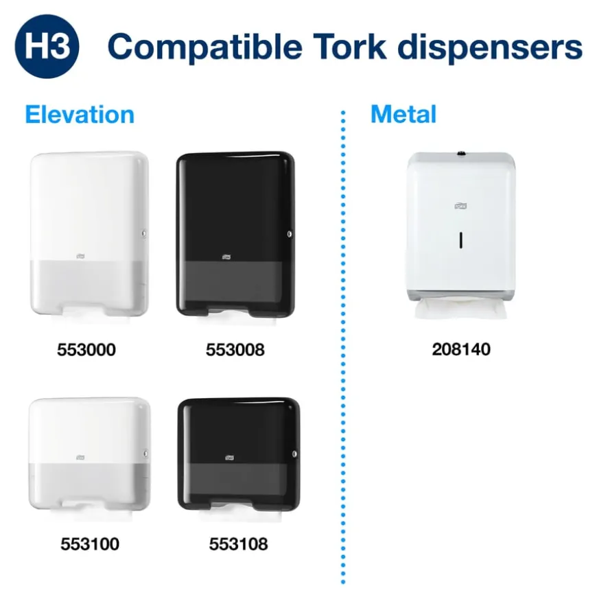 TORK® Singlefold Hand Towels 2 Ply 15pk